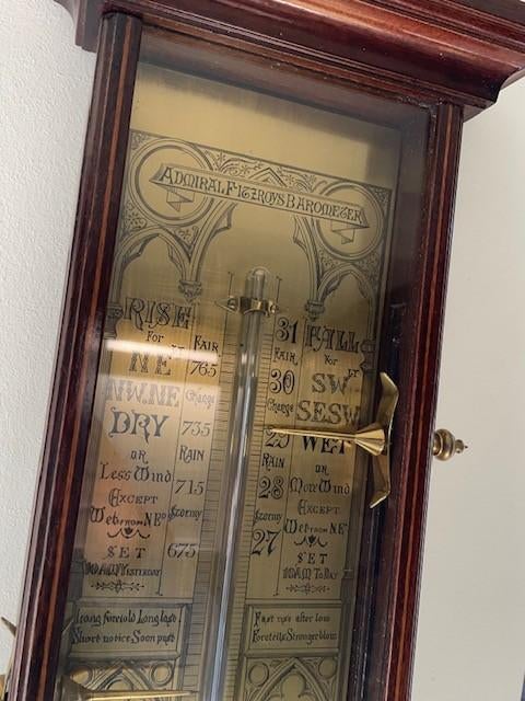 Admiral Fitzroys barometer, Ophalen