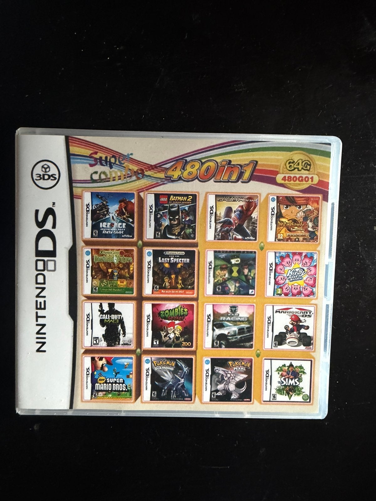 480 in 1 Nintendo DS Spel: Pokémon & Mario (Nieuw!), Spelcomputers en Games, Games | Nintendo DS, Nintendo, Nintendo, Nintendo