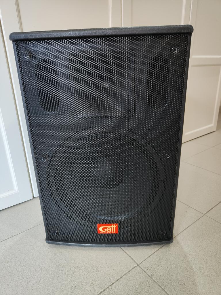 ABS SPEAKER GATT AUDIO GAN-15A met MP3 Player Professioneel, Audio, Tv en Foto, Luidsprekers, Gebruikt, Front, Rear of Stereo speakers
