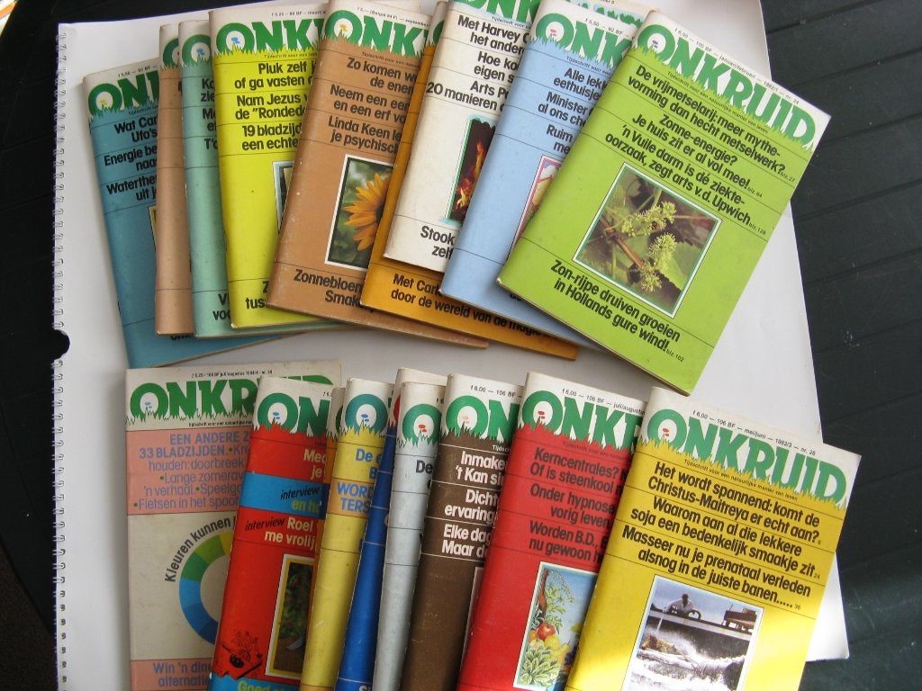 Onkruid Tijdschriften voor een natuurlijke manier van leven., Verzamelen, Tijdschriften, Kranten en Knipsels, Ophalen of Verzenden
