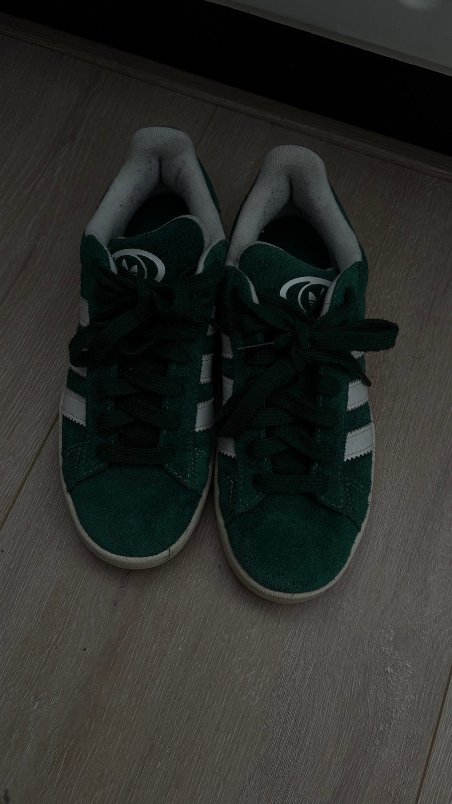 Adidas Campus groen, Ophalen of Verzenden, Zo goed als nieuw, Groen, Sneakers of Gympen