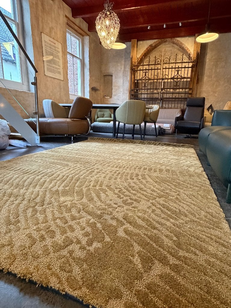 SALE Brink en Campman tapijt Twinset Gold 200 x 300, Ophalen, 200 cm of meer, Rechthoekig, Nieuw