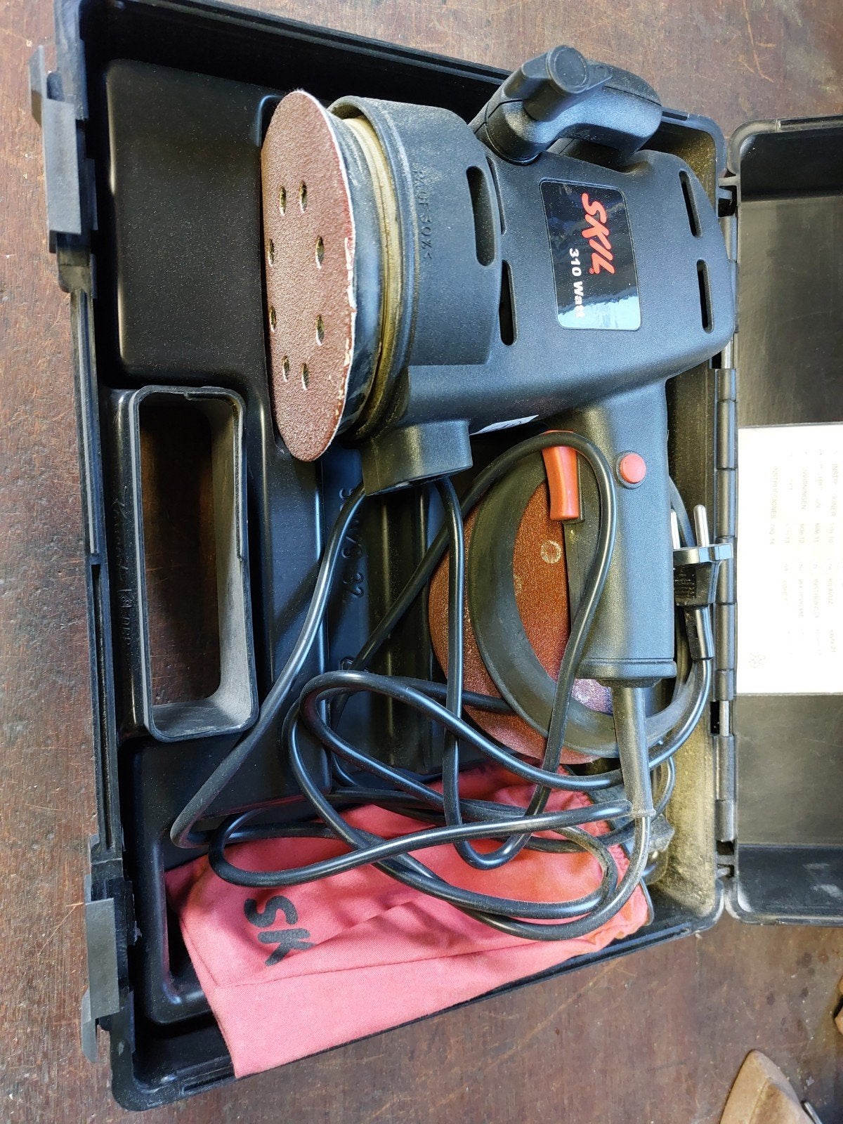 Skil Excentrische Schuurmachine 310W, Ophalen of Verzenden, Gebruikt, Minder dan 600 watt, Excentrische schuurmachine