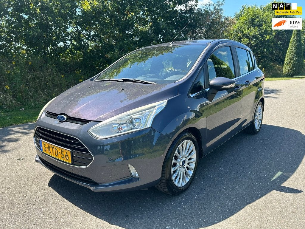 Ford B-Max 1.0 EcoBoost Titanium, Auto's, Ford, Voorwielaandrijving, Euro 5, 101 pk, Gebruikt