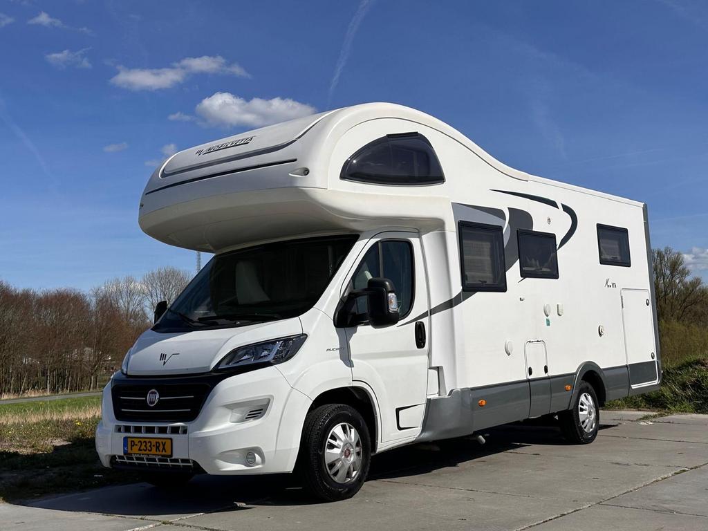 Mobilvetta KEA M78 2015  Luxe - Comfort - Compleet  2 xAirco, Caravans en Kamperen, Alkoof, Ringverwarming, Fiat, Afzuigkap