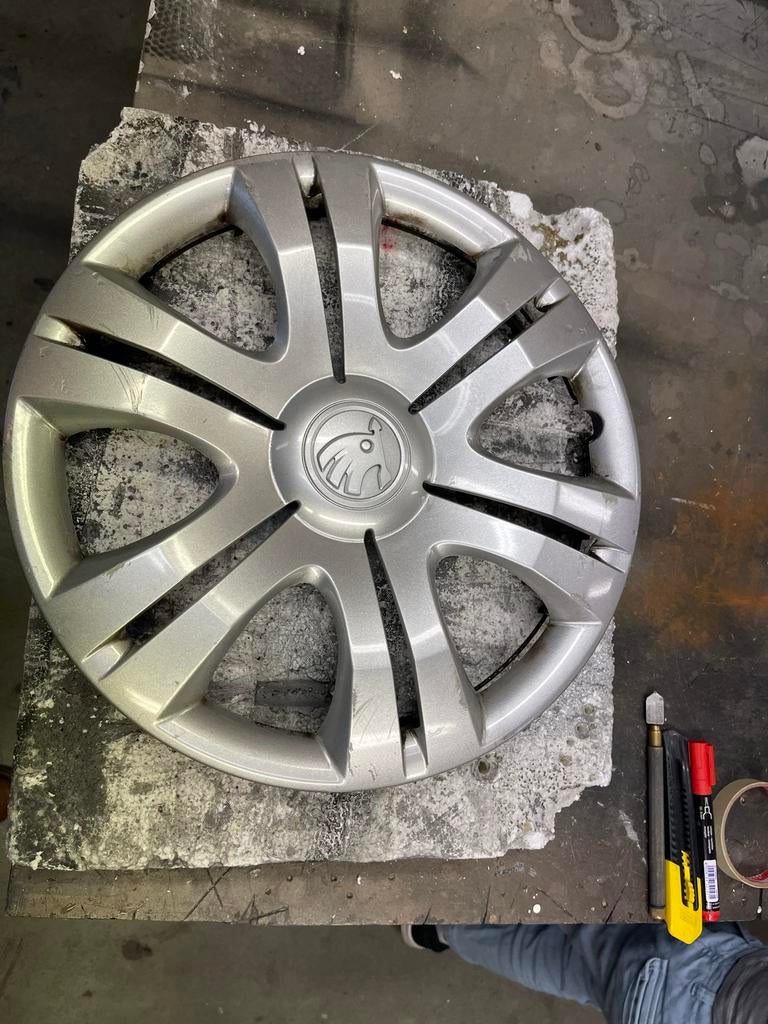 Skoda Wieldop 15 inch - Prima staat, Auto diversen, Ophalen, Gebruikt
