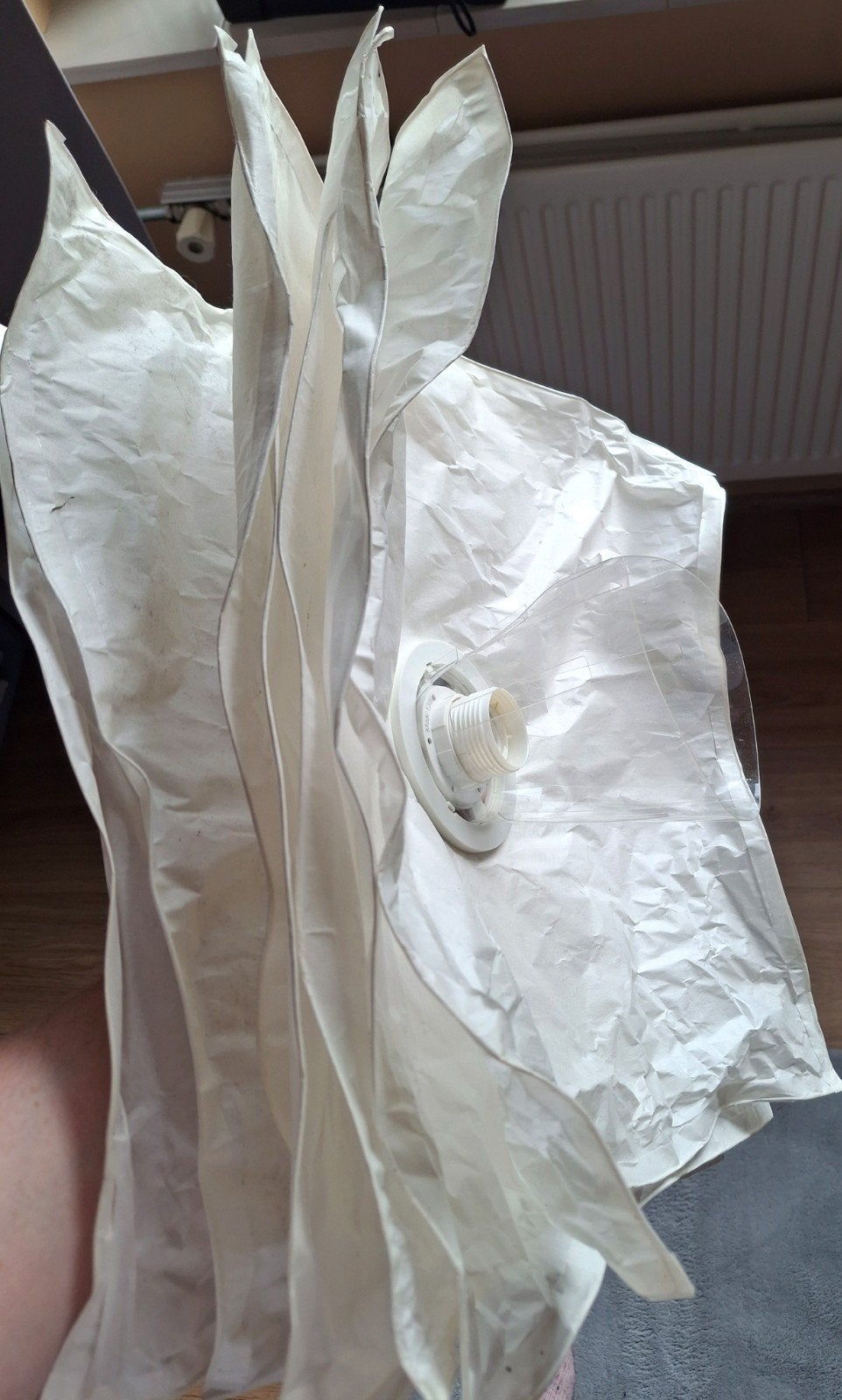 Ikea hanglamp KRUSNING, Hanglamp, Wit, Ophalen of Verzenden, Overige vormen