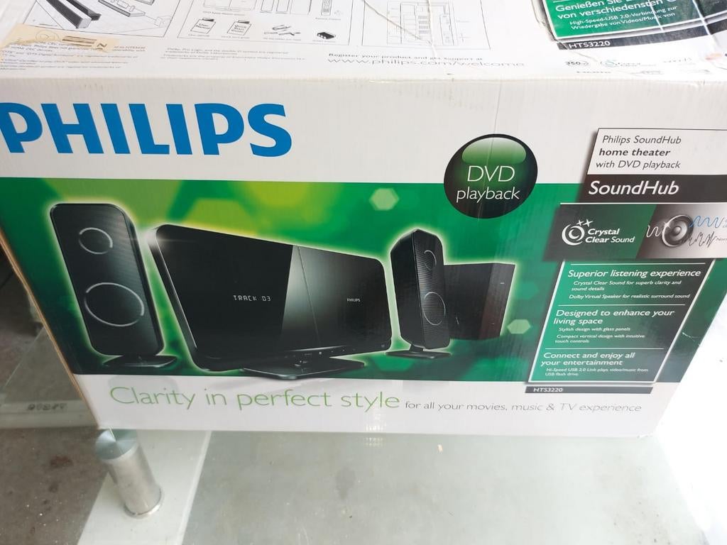 Philips Hts3220 Home Cinema Set te koop, Ophalen, Zo goed als nieuw, Philips