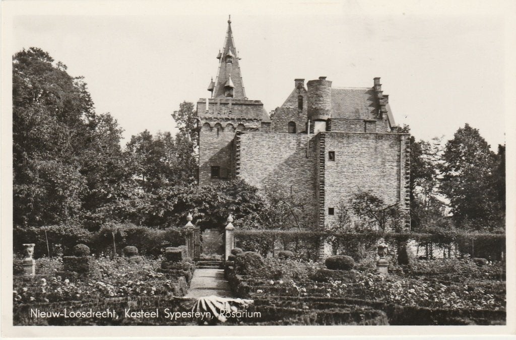 NIEUW LOOSDRECHT Kateel Sijpesteijn Rosarium, Verzenden, 1940 tot 1960, Ongelopen, Noord-Holland