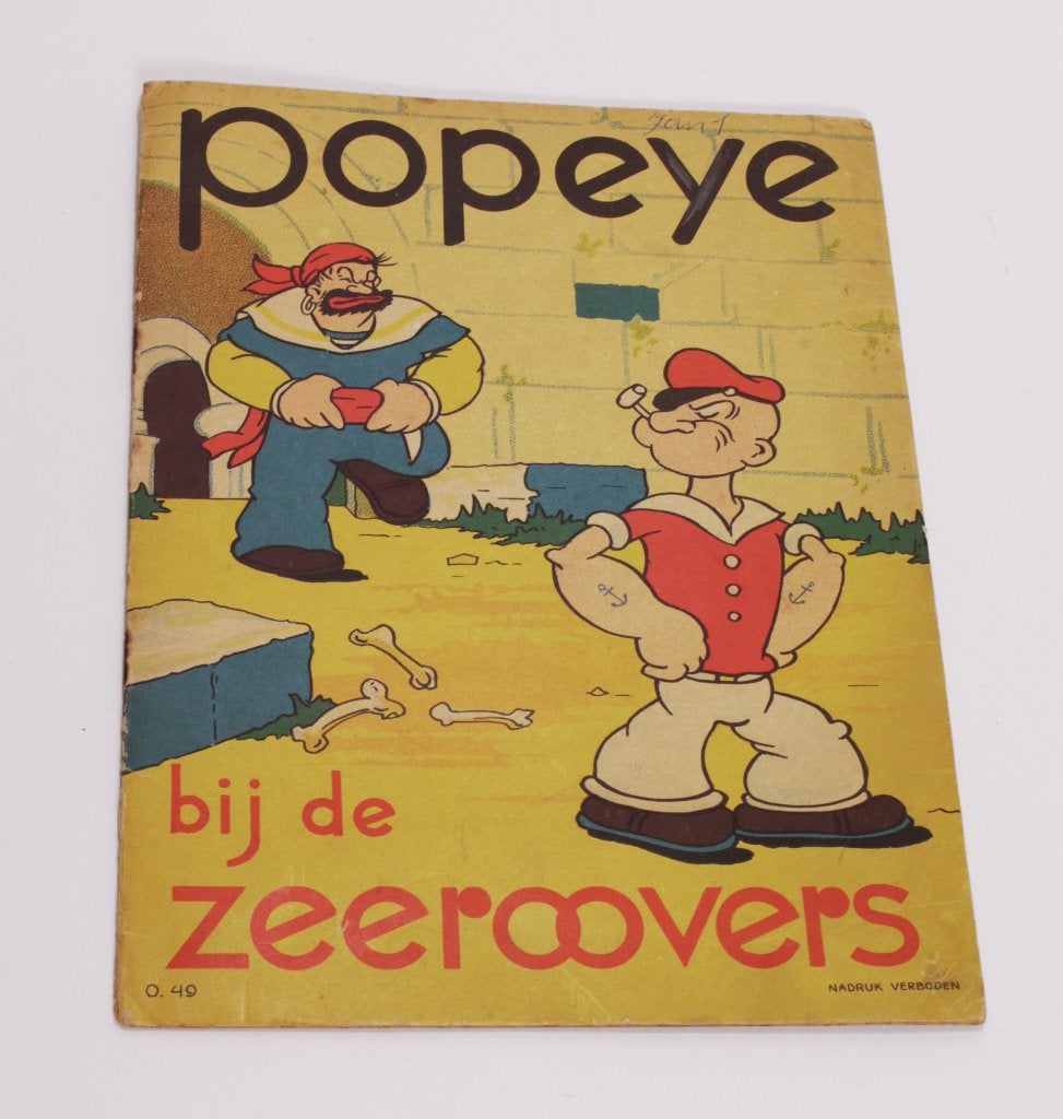 strip: Popeye bij de Zeeroovers, Boeken, Stripboeken, Eén stripboek, Ophalen of Verzenden, Zo goed als nieuw