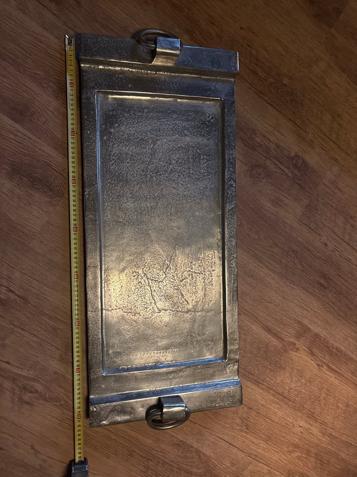 PTMD dienblad (80-35cm), Huis en Inrichting, Ophalen, Gebruikt, Dienblad, Metaal