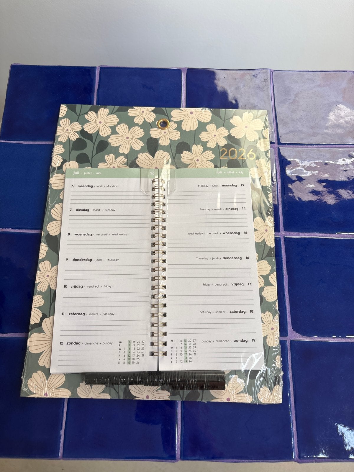 Kalender 2026, Ophalen, Nieuw