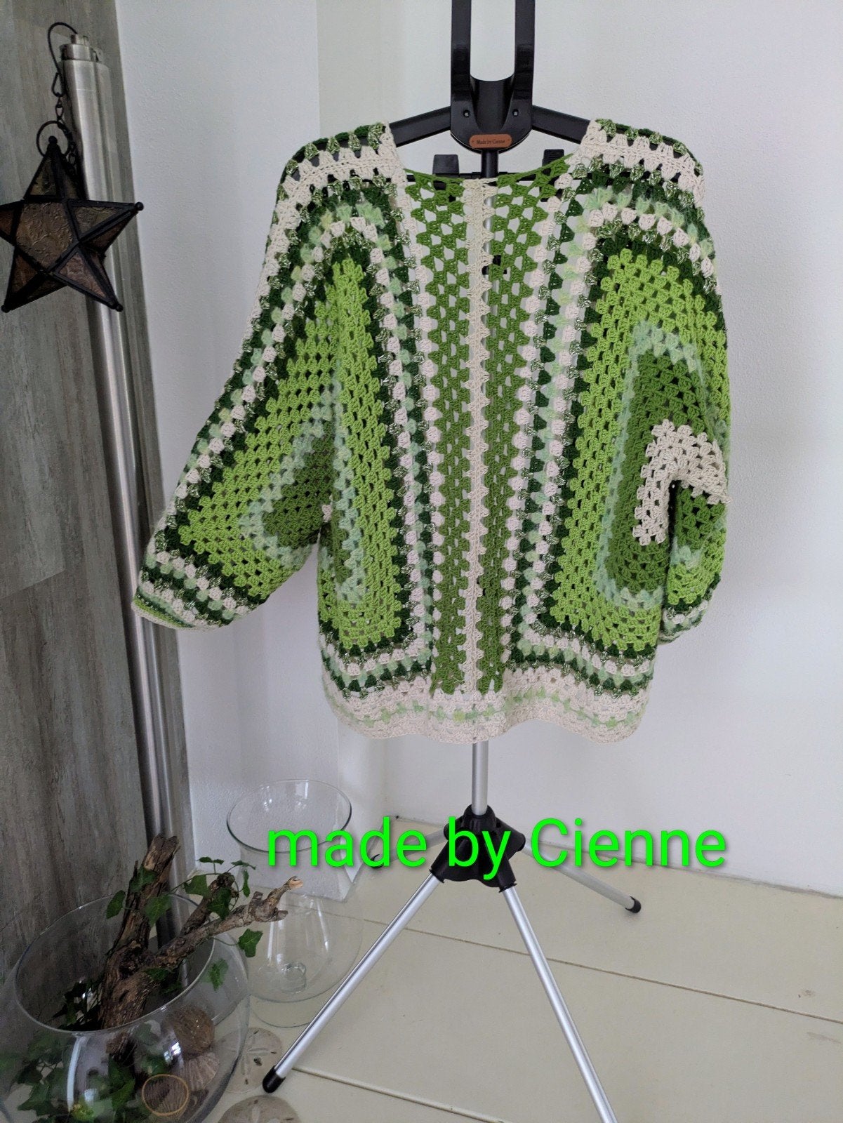 Nieuw gehaakt vest maat 46/48 . lichtgewicht, Ophalen of Verzenden, Nieuw