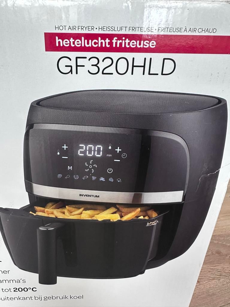 Inventum GF320HLD Air Fryer, hetelucht friteuse, Witgoed en Apparatuur, Airfryers, Nieuw, Ophalen of Verzenden