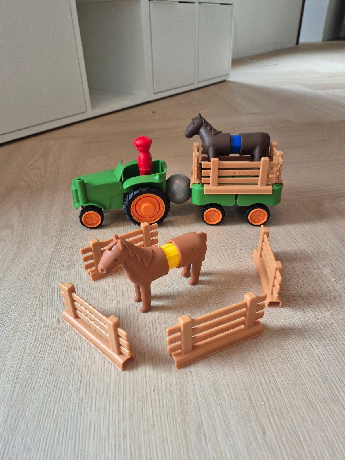 SmartMax My First Tractor Set - Compleet & ZGAN, Kinderen en Baby's, Ophalen, Zo goed als nieuw, Bouwen