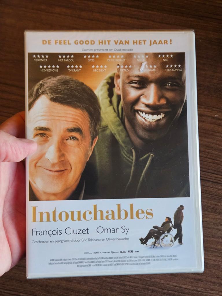DVD Intouchables François Cluzet Omar Sy NIEUW in verpakking, Vanaf 12 jaar, Ophalen of Verzenden, Nieuw in verpakking