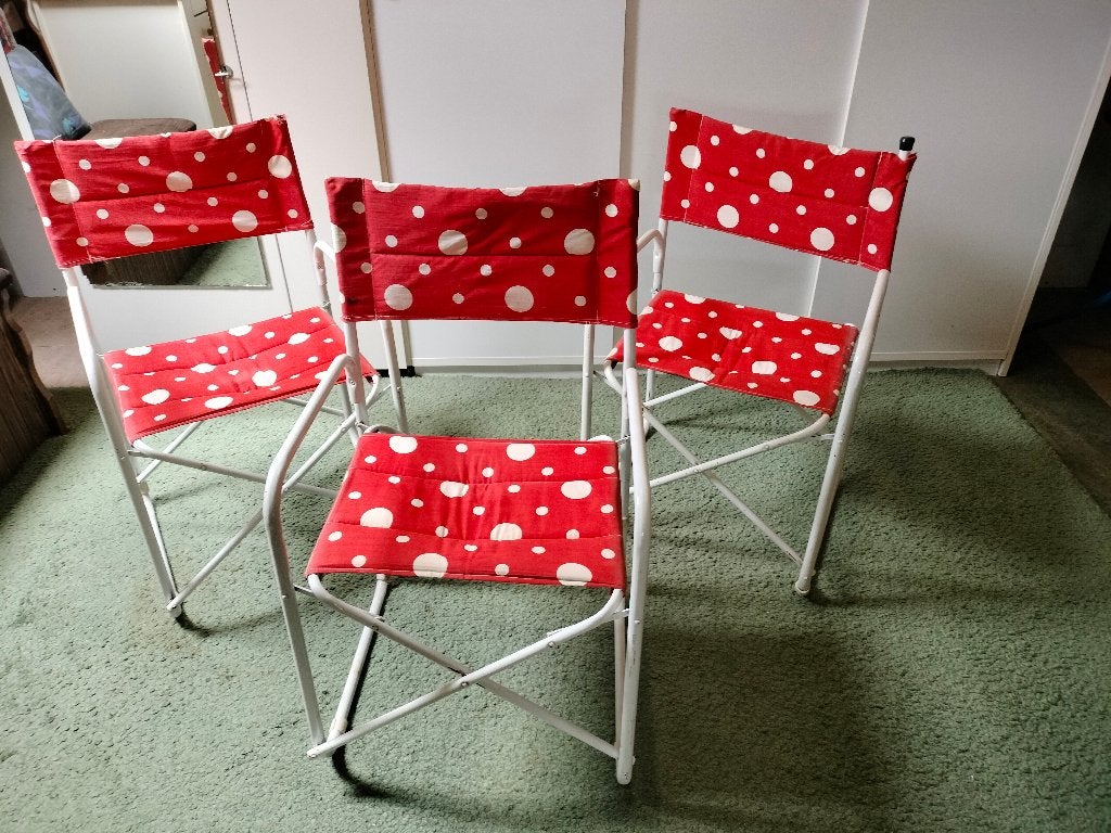 campingstoelen, Caravans en Kamperen, Ophalen, Gebruikt, Campingstoel