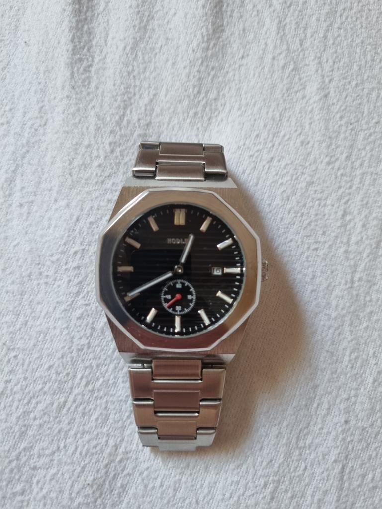 Nieuw Heren Horloge Hodler - Stijlvol en Tijdloos Design, Sieraden, Tassen en Uiterlijk, Horloges | Heren, Ophalen of Verzenden
