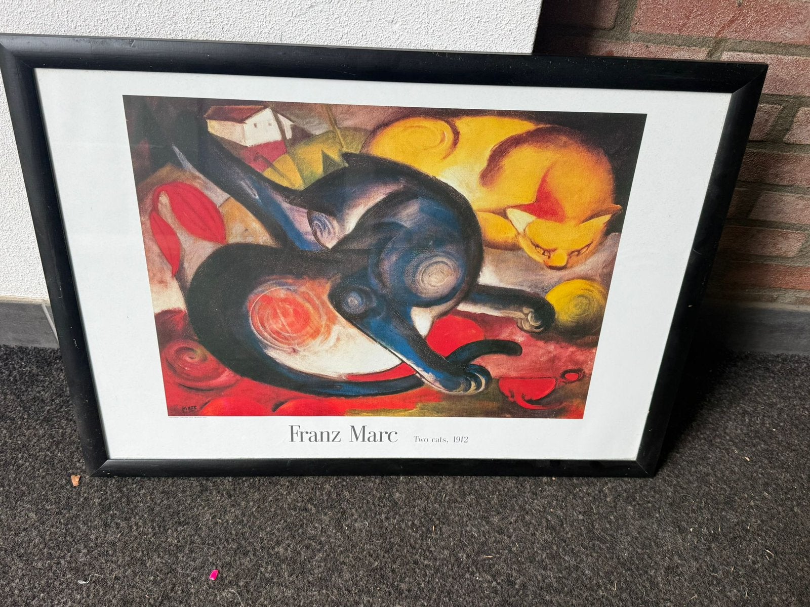 Franz marc schilderij, Antiek en Kunst, Kunst | Litho's en Zeefdrukken, Ophalen