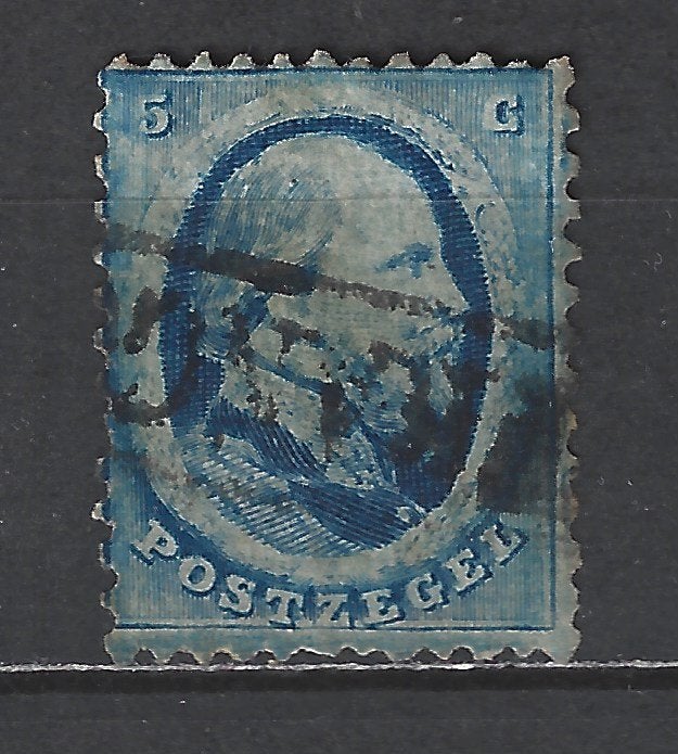 NVPH 4 gebruikt Willem III 1864 ; OUD NEDERLAND p/stuk, Postzegels en Munten, Postzegels | Nederland, Ophalen of Verzenden, T/m 1940