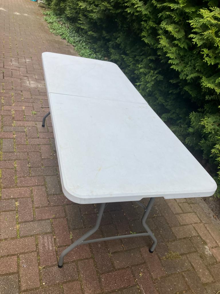 Horeca klaptafel - Ideaal voor evenementen en catering, Ophalen, Gebruikt, Campingtafel