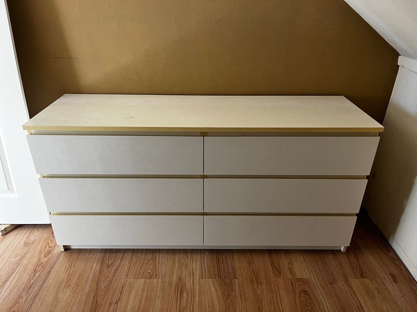 Ikea Malm kast (opknapper), Ophalen, Gebruikt, 5 laden of meer, 150 tot 200 cm