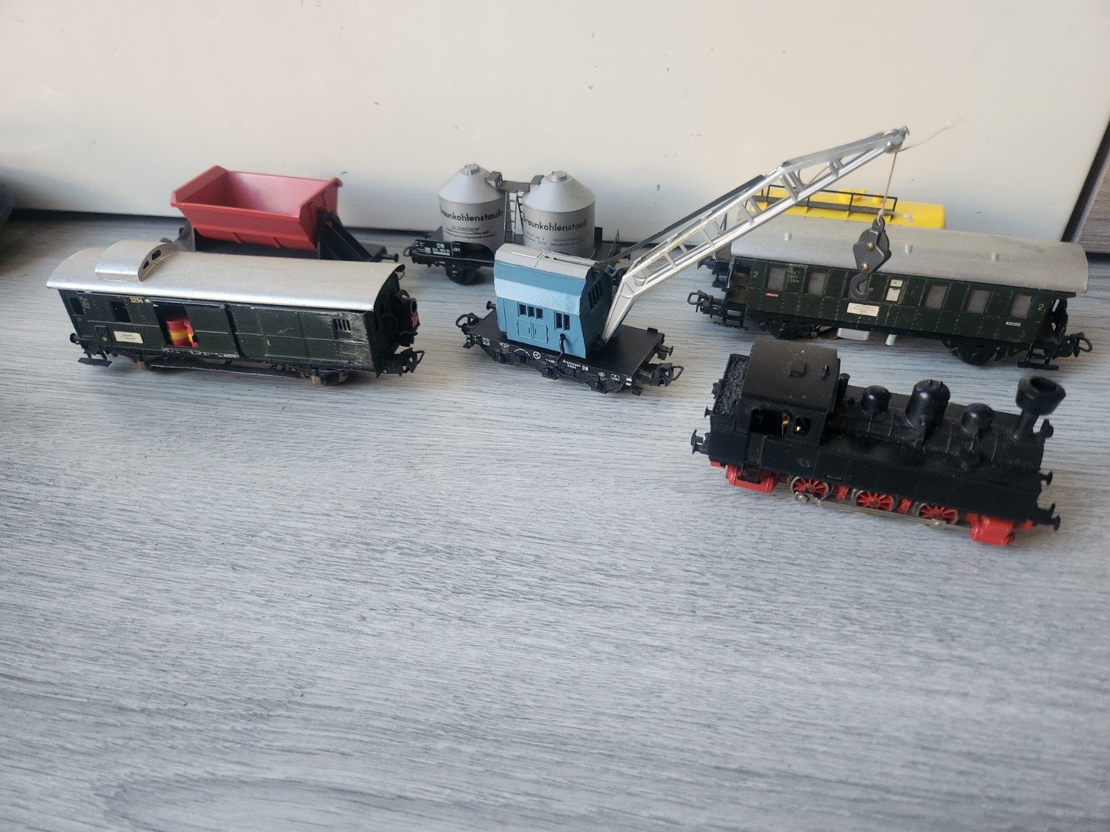 Märklin H0 Treinset met Locomotief en Diverse Wagons, Hobby en Vrije tijd, Modeltreinen | H0, Ophalen of Verzenden