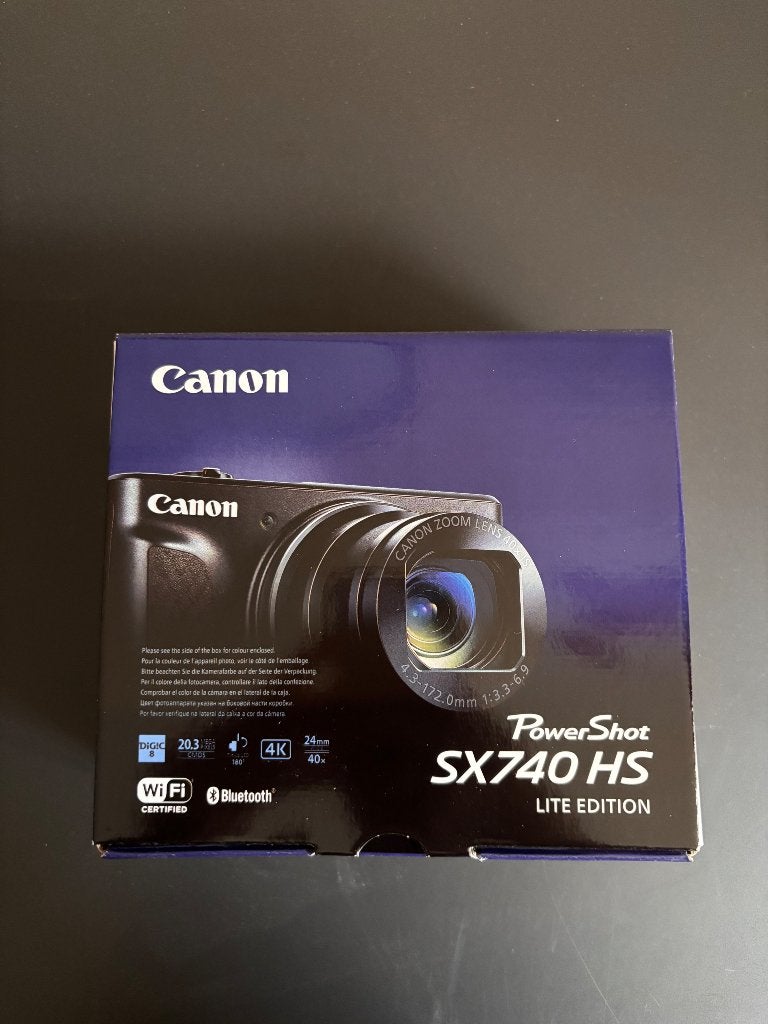 Canon SX740 HS, Verzenden, Overige typen, Nieuw, Accu