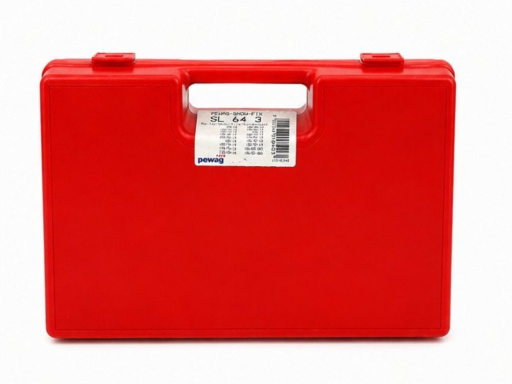 Pewag SL 64 Sneeuwkettingen – Complete Set Originele Koffer, Auto diversen, Sneeuwkettingen, Gebruikt, ., Ophalen of Verzenden