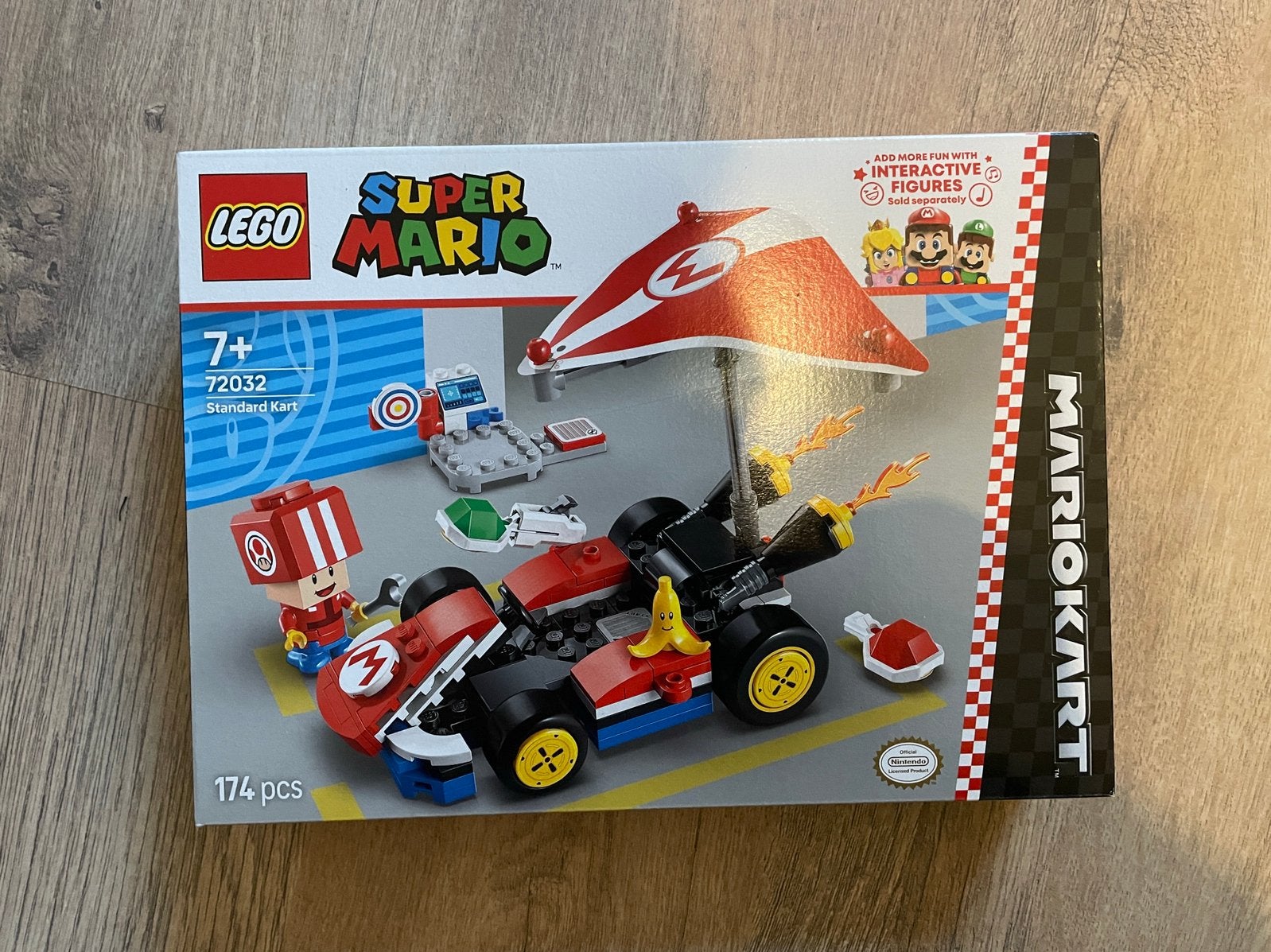 Lego Super Mario 72032 Standard Kart - Nieuw en Sealed, Overige thema's, Lego, Nieuw, Ophalen of Verzenden