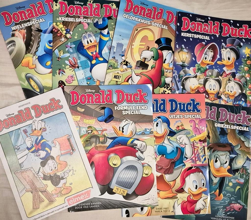 Donald Duck Specials 2025 (+ extraatje), Europa, Ophalen of Verzenden, Zo goed als nieuw, Meerdere comics