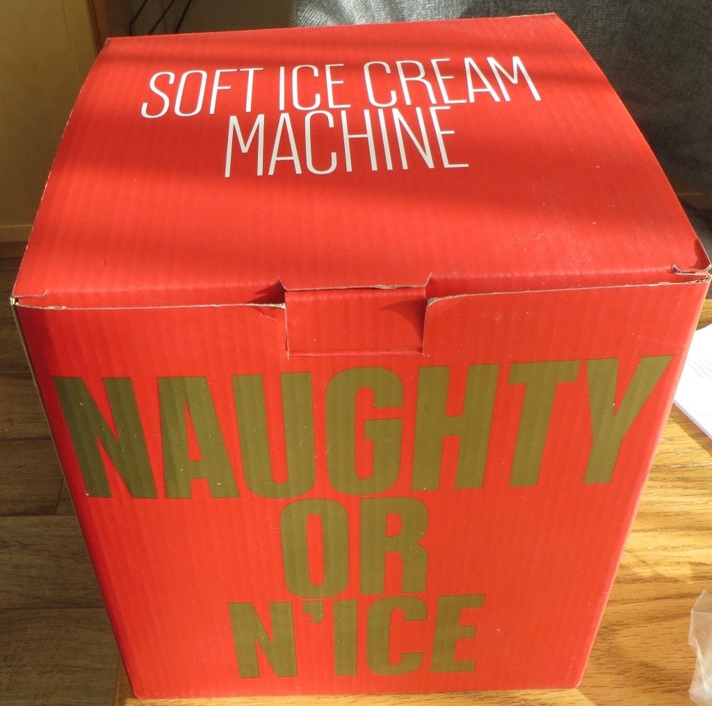 Nieuwe Softijsmachine - Naughty or Nice Editie, Ophalen of Verzenden, Nieuw, Zelfvriezend