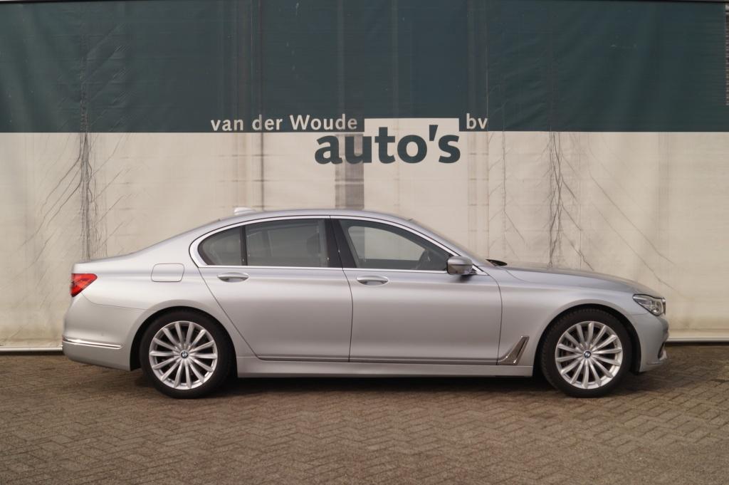 BMW 7 Serie 730d 265pk Automaat High Executive -LEER-LED-ECC, Auto's, BMW, Automaat, Gebruikt, Euro 6, Diesel