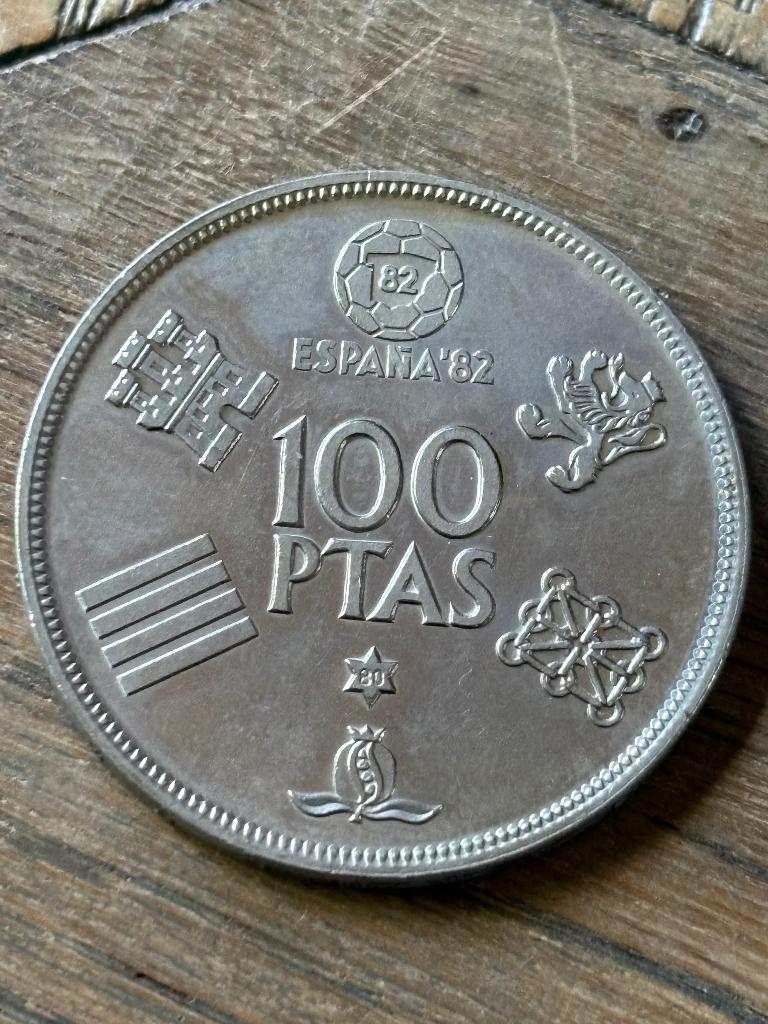 100 Pesetas 1980 Spanje, Ophalen of Verzenden, Overige landen, Losse munt
