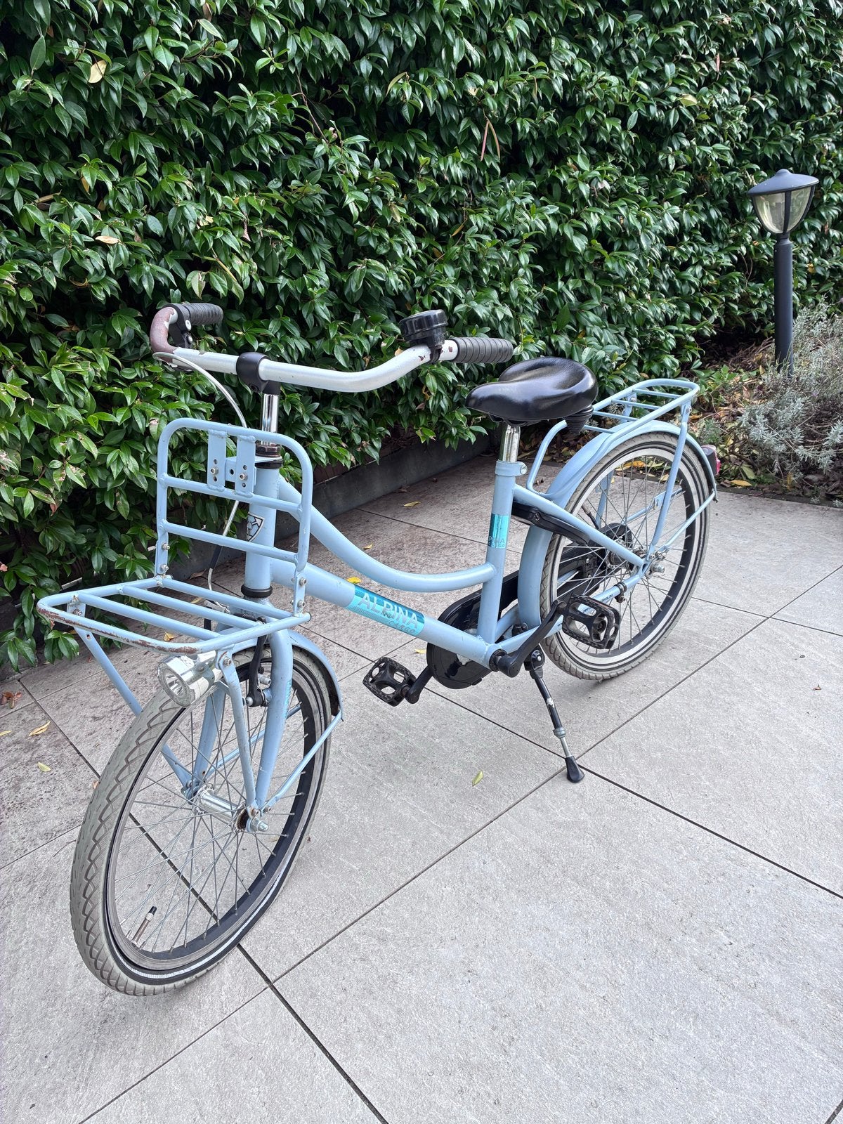 Alpina cargo 20# fiets met voordrager, Fietsen en Brommers, Terugtraprem, Gebruikt, Minder dan 47 cm, Ophalen