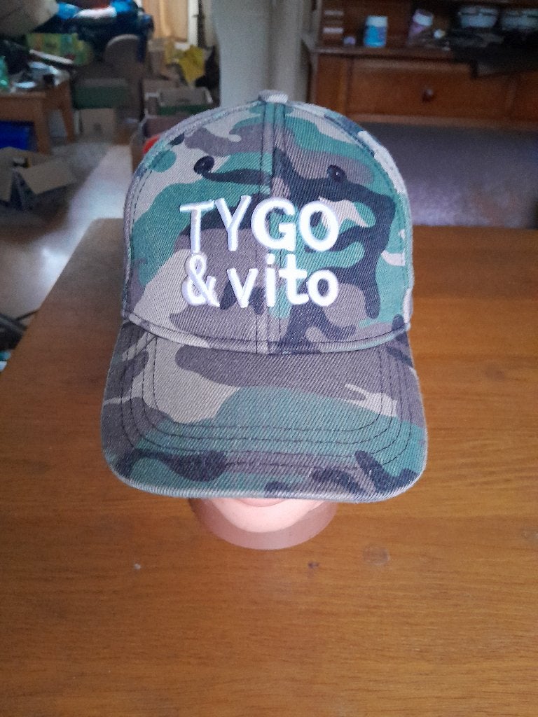 Tygo & Vito camouflage pet / cap maat 51-53 zgan, Tygo&Vito, Ophalen of Verzenden, Jongen, Pet