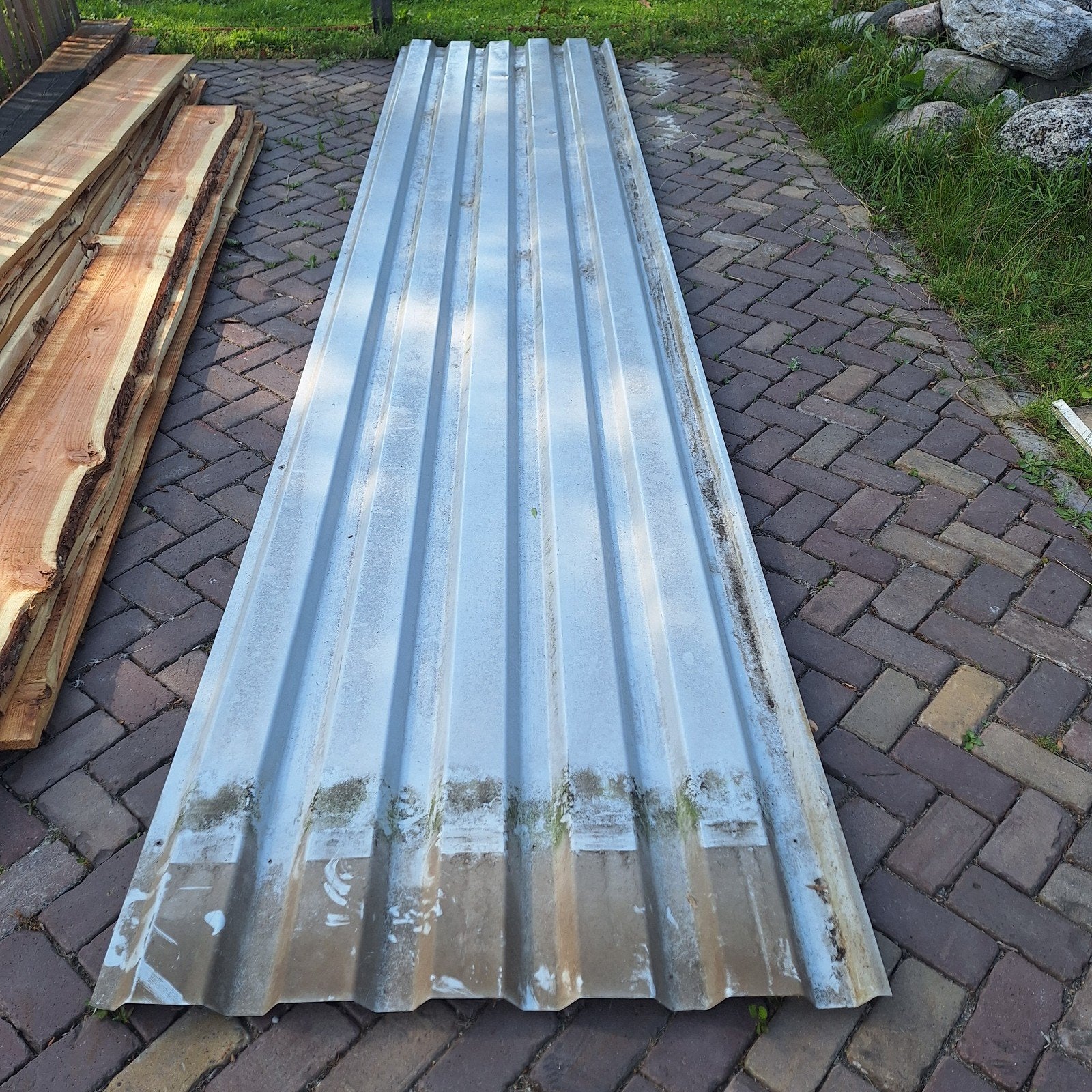 damwandplaten, Ophalen