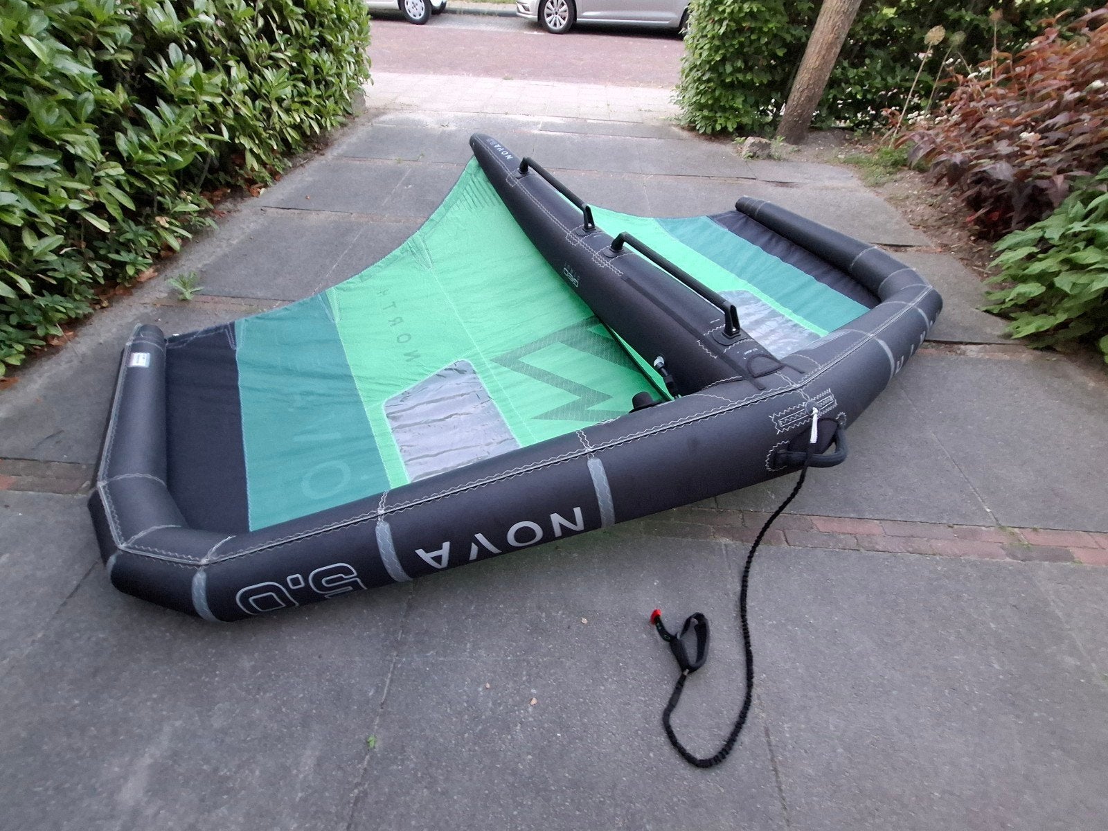 North Nova Wing, Ophalen, Zo goed als nieuw, Wingsurf-wing
