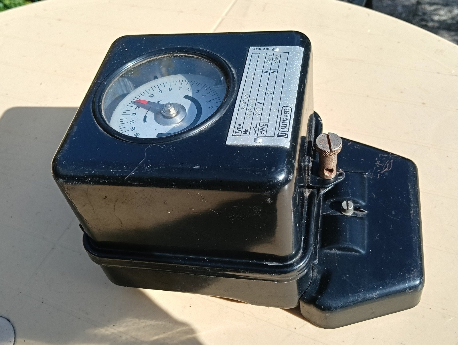 Vintage Landis & Gyr KYA1ds Tijdklok / Schakelaar, Ophalen of Verzenden