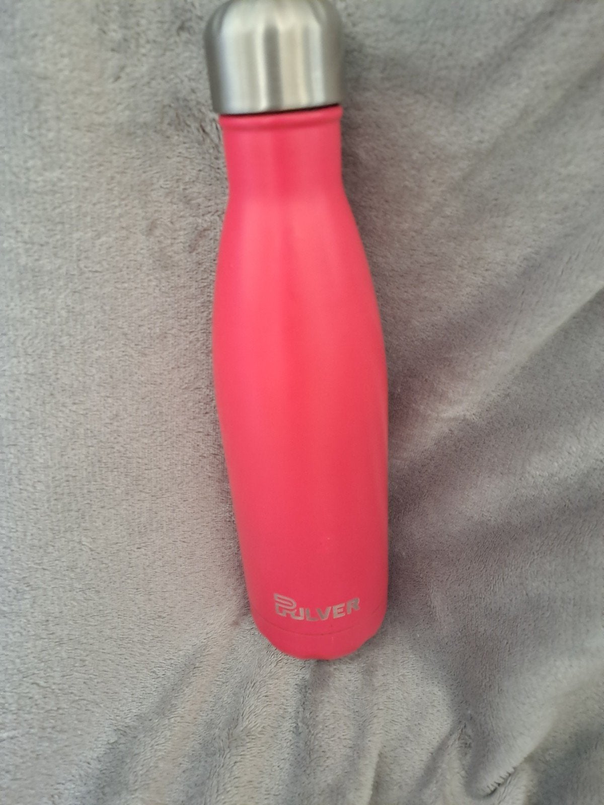 Pulver drinkfles, roze met 2 doppen, Ophalen of Verzenden