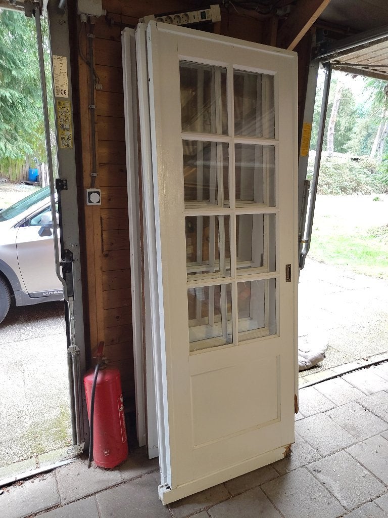 Ensuite deuren 4 stuks, Doe-het-zelf en Verbouw, Deuren en Horren, Ophalen, Gebruikt, 80 tot 100 cm, Binnendeur