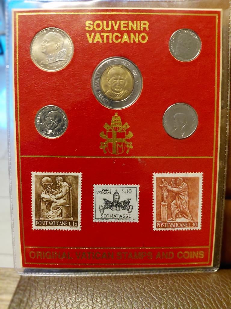 Vaticaan munten Lire, Ophalen, Overige landen, Setje
