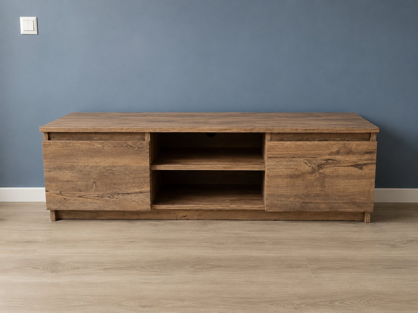 TV meubel, Ophalen, 100 tot 150 cm, Zo goed als nieuw, Minder dan 100 cm