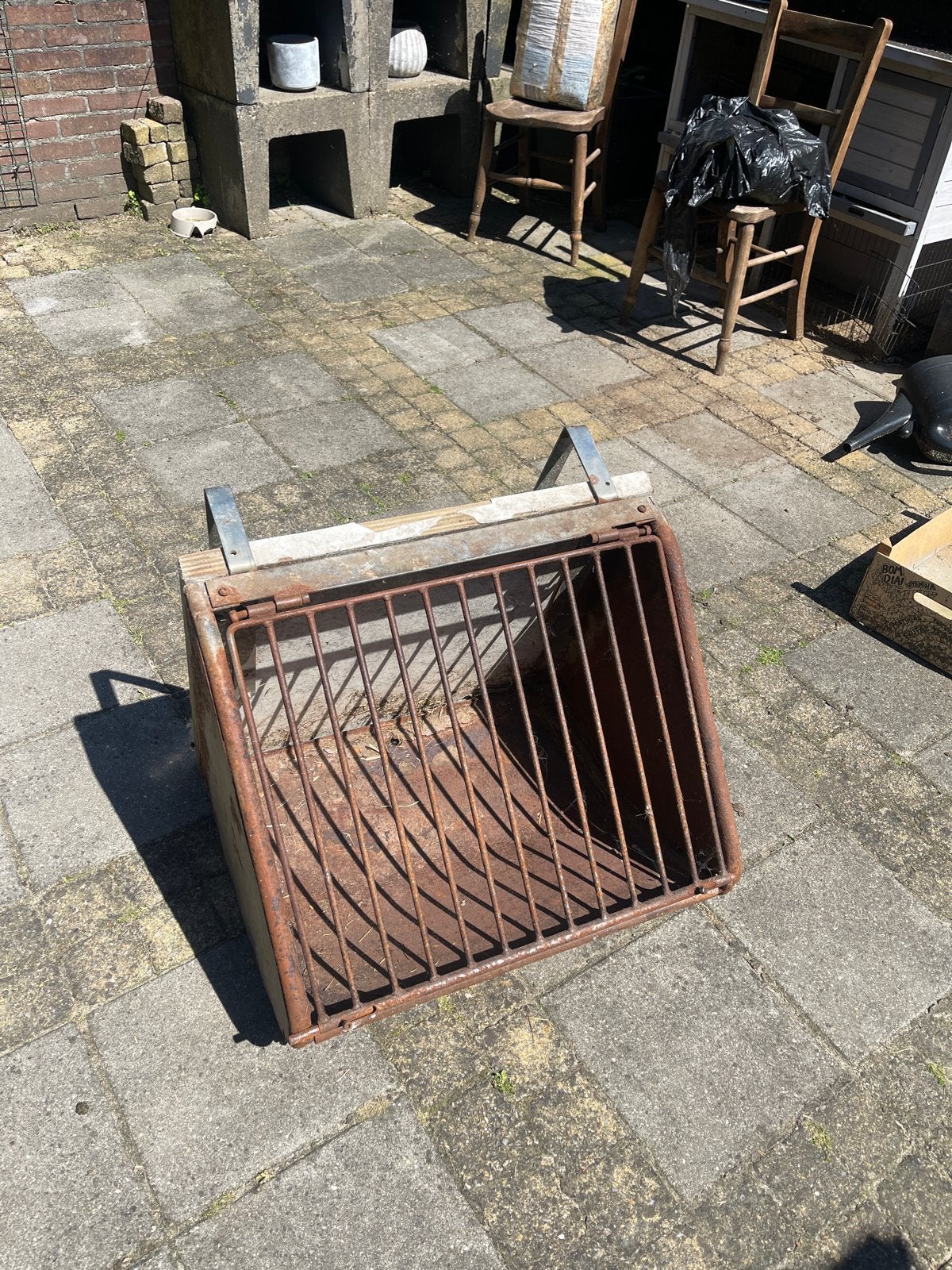 Slowfeeder, Ophalen, Gebruikt