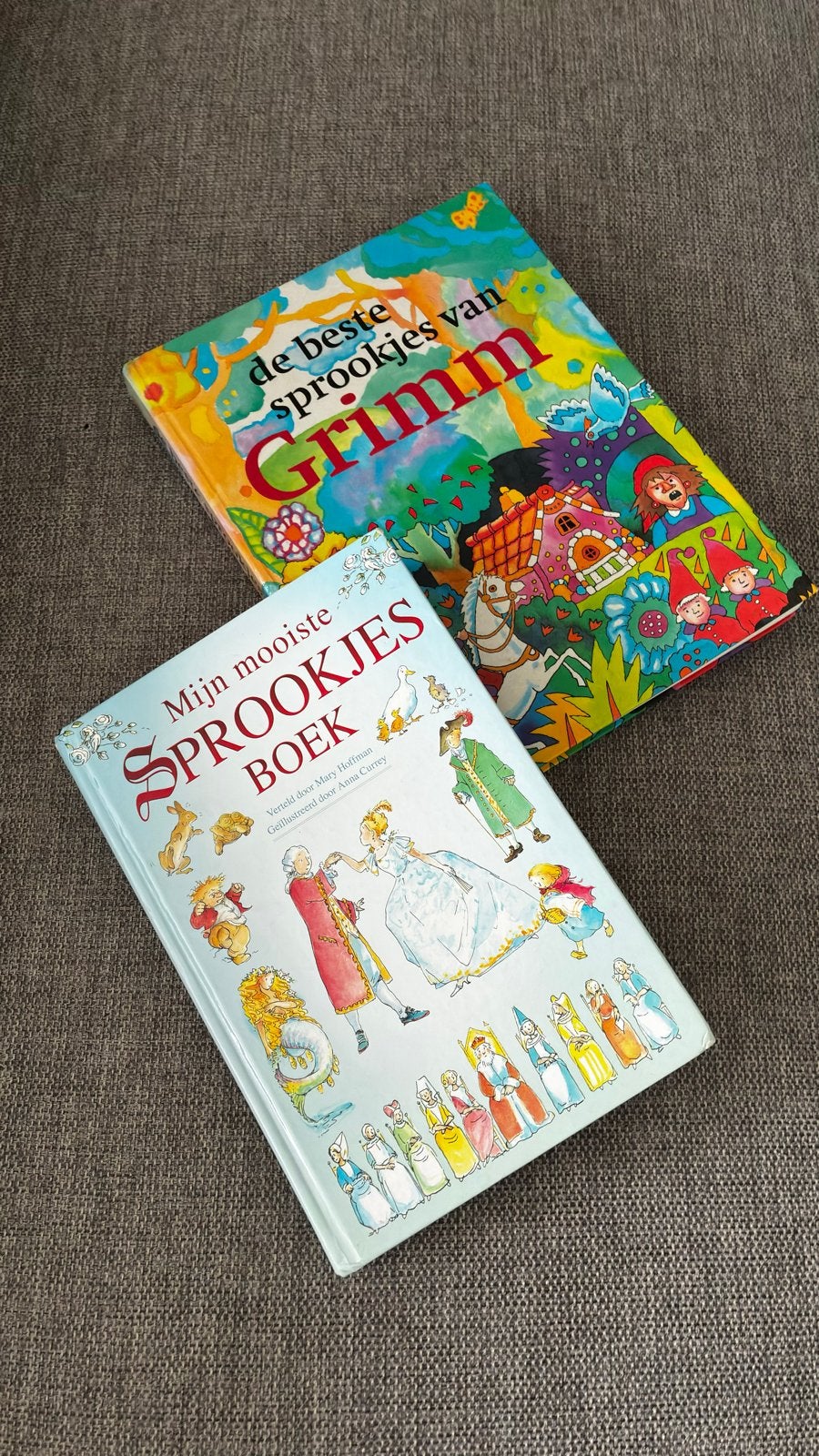 Sprookjesboeken: Mijn Mooiste Sprookjesboek & Grimm, Ophalen of Verzenden, Gelezen