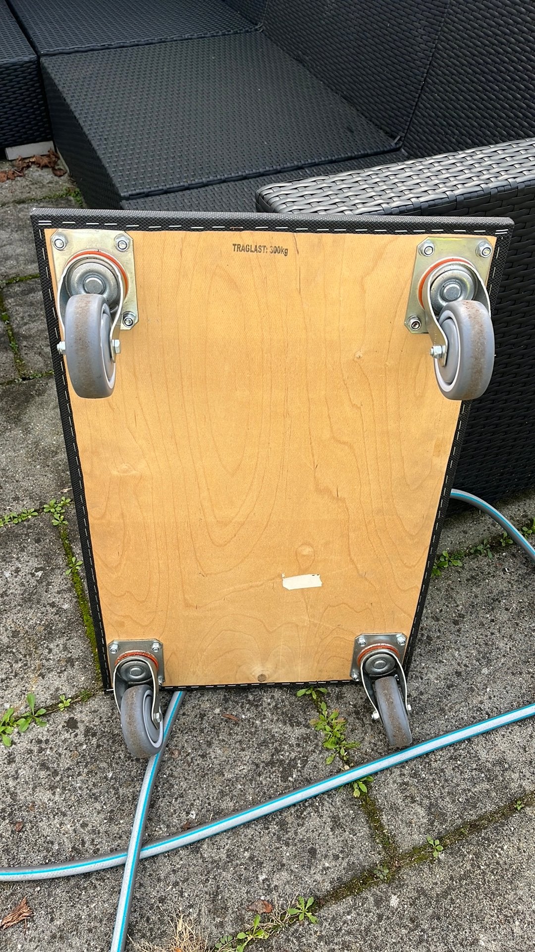 Transport hondje trolley zgan, Doe-het-zelf en Verbouw, 100 liter of meer, Ophalen, Zo goed als nieuw, Transportkar
