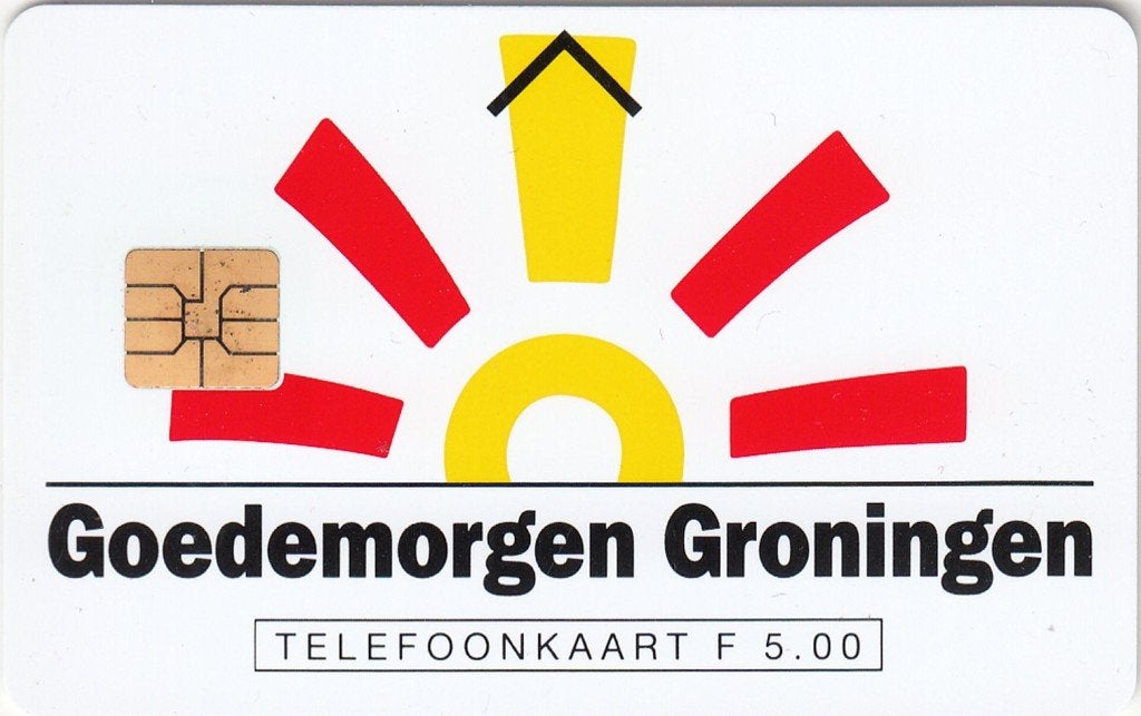 Telefoonkaart CRD168.01 Goedemorgen Groningen ongebruikt, Ophalen of Verzenden, Nederland
