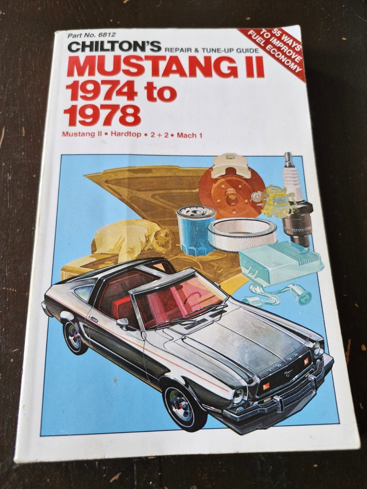 Chilton's Mustang II Reparatie- en Afstelgids 1974-1978, Ophalen of Verzenden, Gelezen, Ford, Chilton's