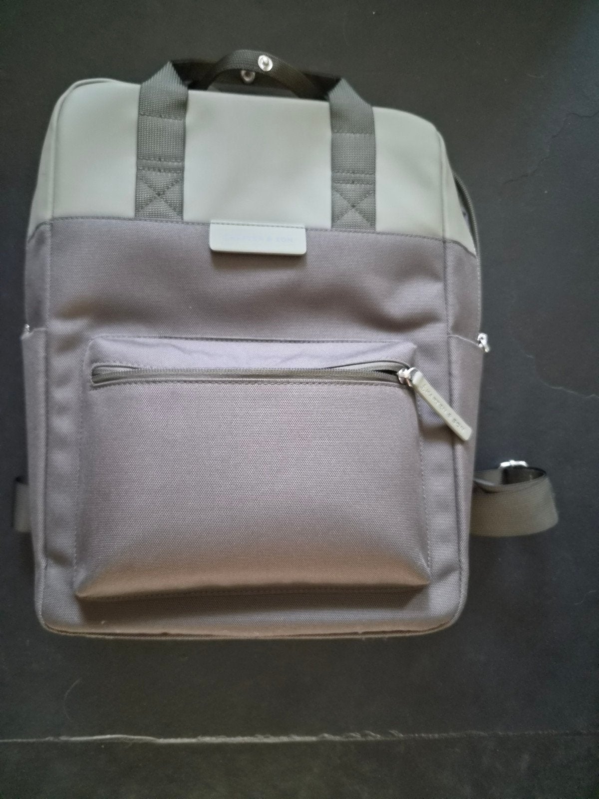 Kapten & Son Bergen Rugzak Muted Green 15 inch laptopvak, Sieraden, Tassen en Uiterlijk, Tassen | Rugtassen, Gebruikt, 25 tot 40 cm