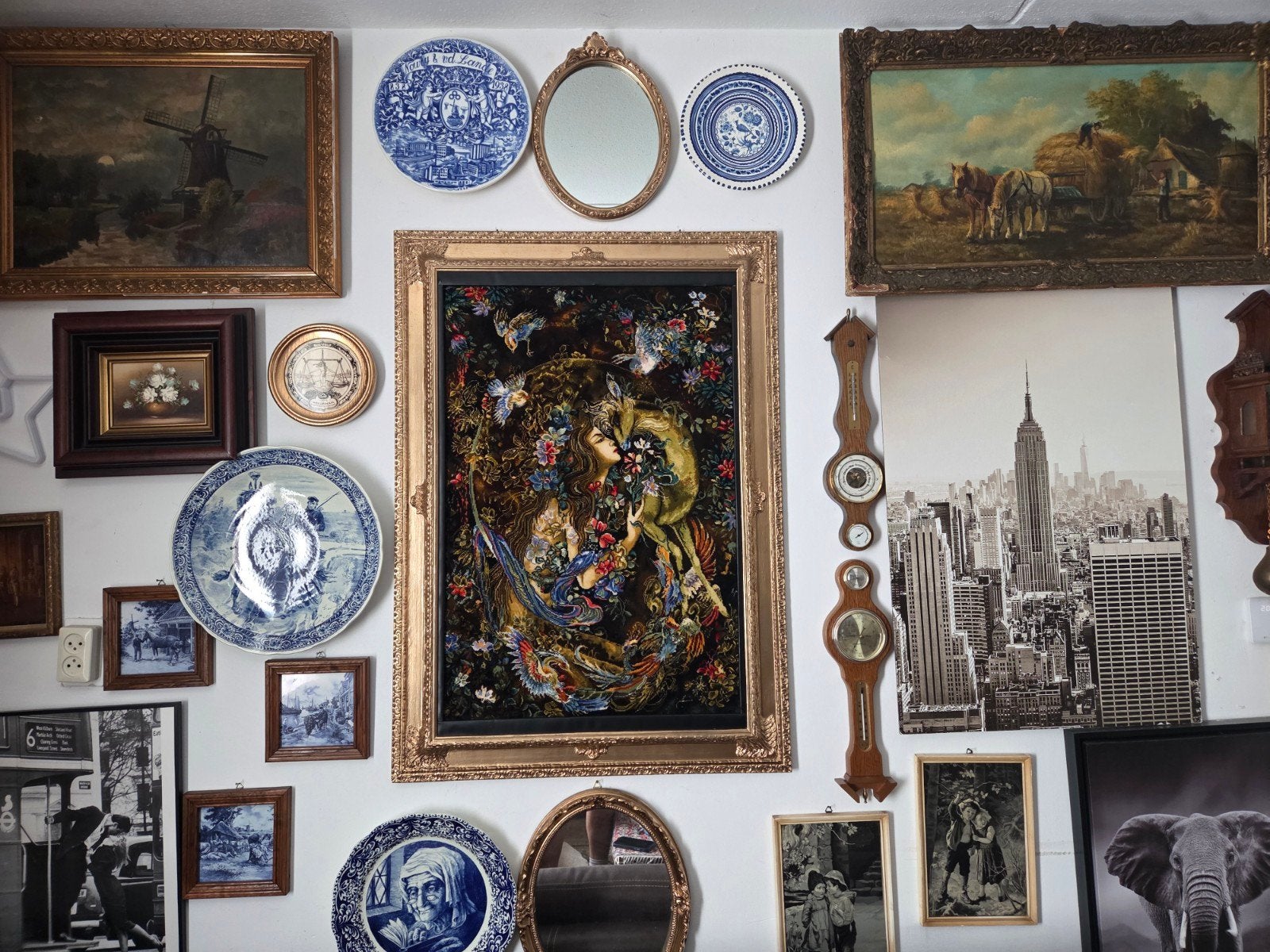 Prachtig Wandtapijt , wandborden en schilderijen, Ophalen of Verzenden